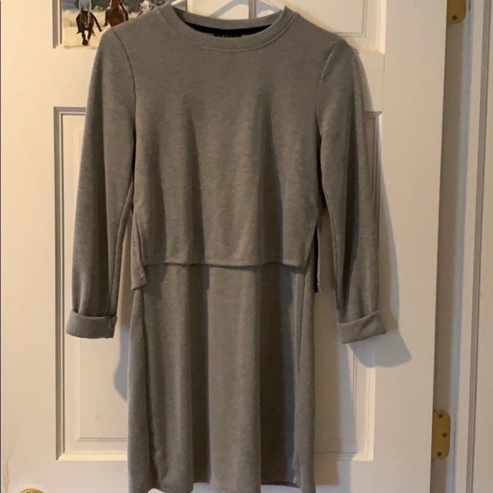 Topshop one piece stripes dress
